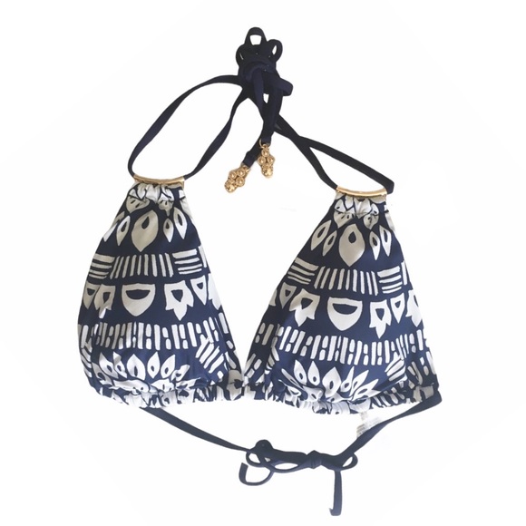 new Trina Turk Δ Indochine Mandala Bikini Tri Top - Picture 4 of 9